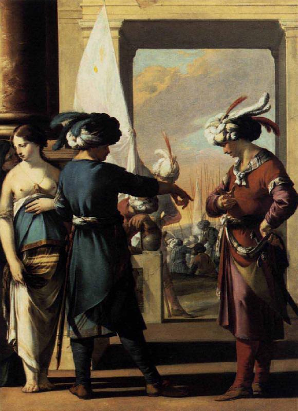 Laurent de la Hyre Cyrus Announcing to Araspas that Panthea Has Obtained His Pardon oil painting image